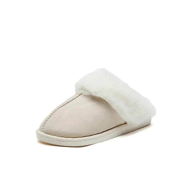 Men’s Plush Cozy Slippers - Fluffy Soft Indoor Winter Shoes with Anti-Skid Sole