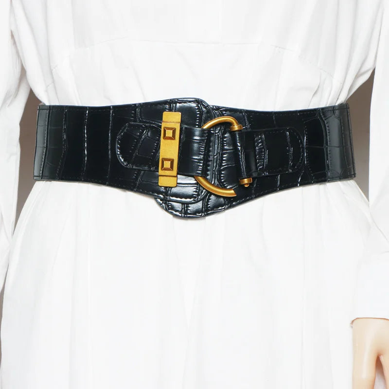 Luxury Elastic Waist Cinch Belt – Adjustable Women’s Fashion Accessory