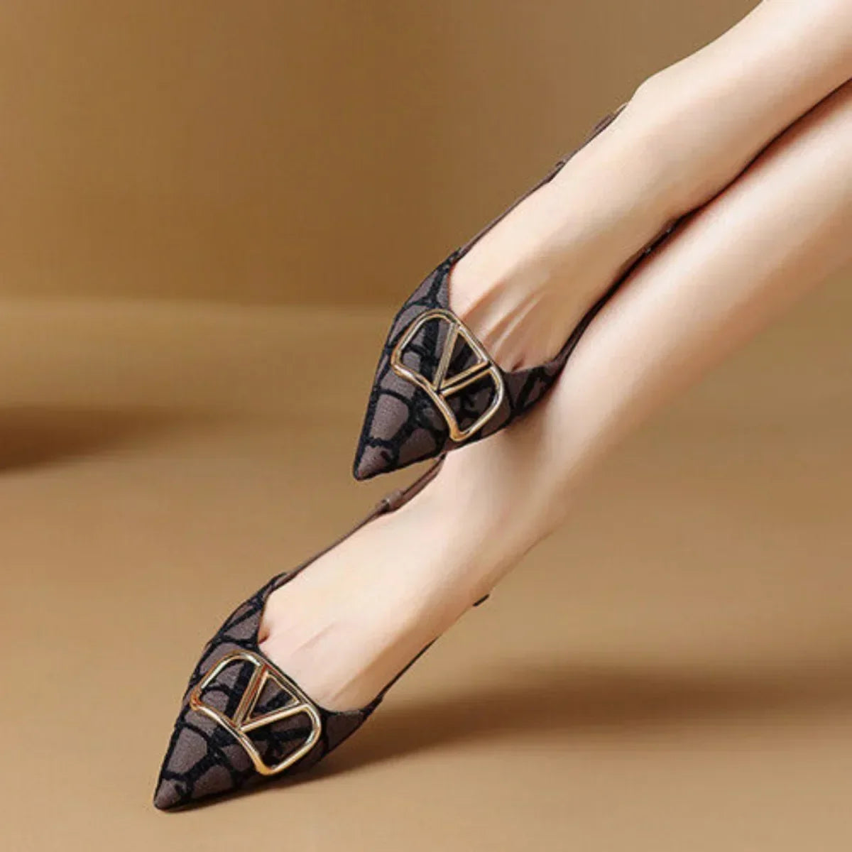 Elegant Women’s French Pointed Toe Sandals for Chic Summer Style