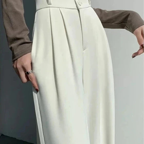 High-Waist Slim Bell Pants for Women