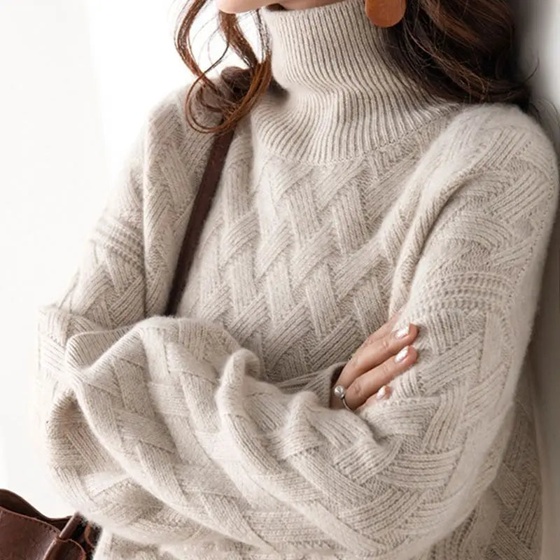 Oversized Cashmere Sweater for Women in Luxury