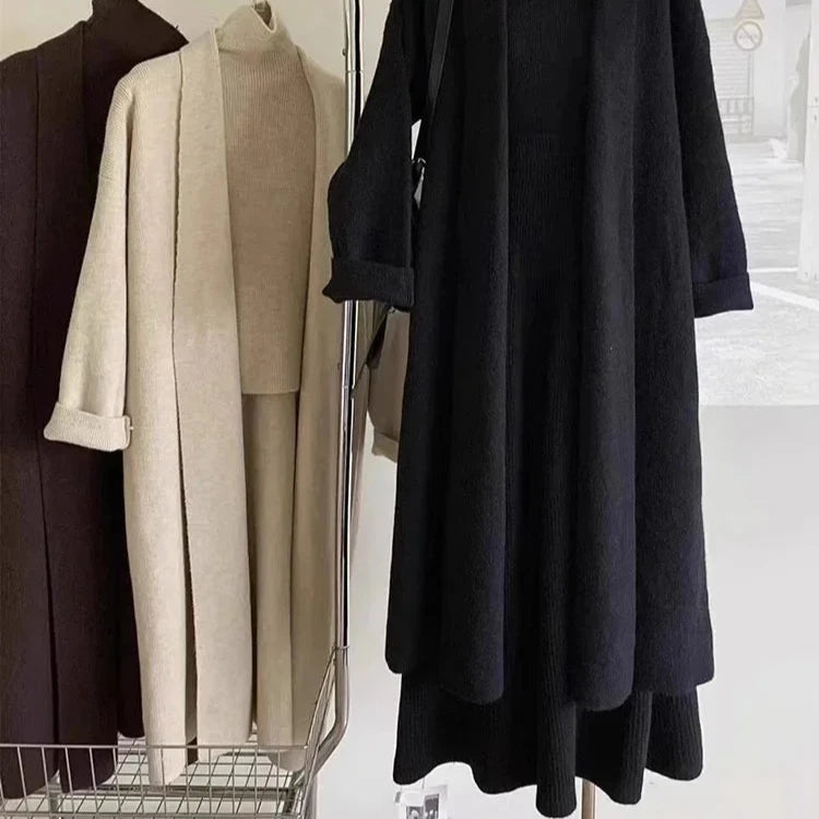Knitted 3-Piece Set for Women