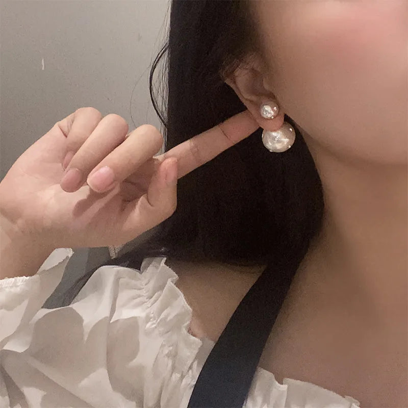 Vintage Pearl Dangle Earrings