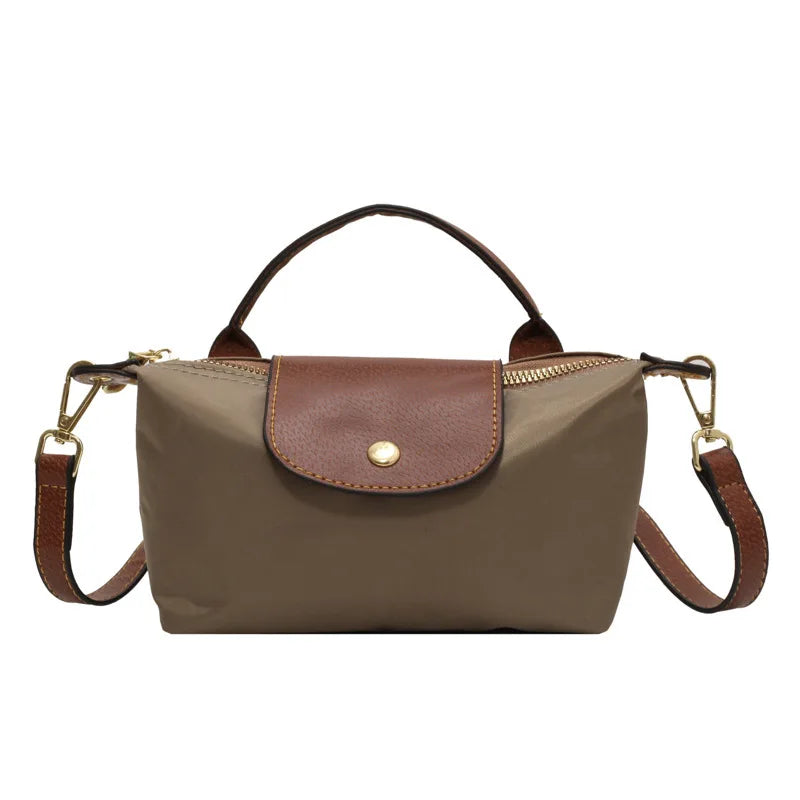 Mini Nylon Dumpling Bag – Lightweight Waterproof Shoulder Bag for Women
