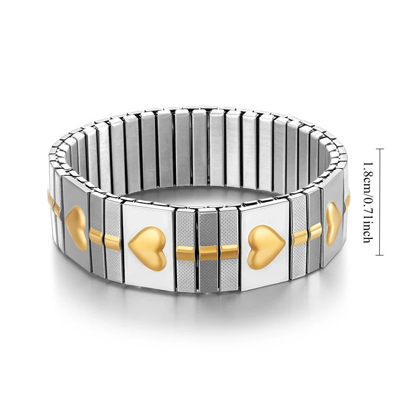 Elegant Pearl Elastic Bracelet for Women