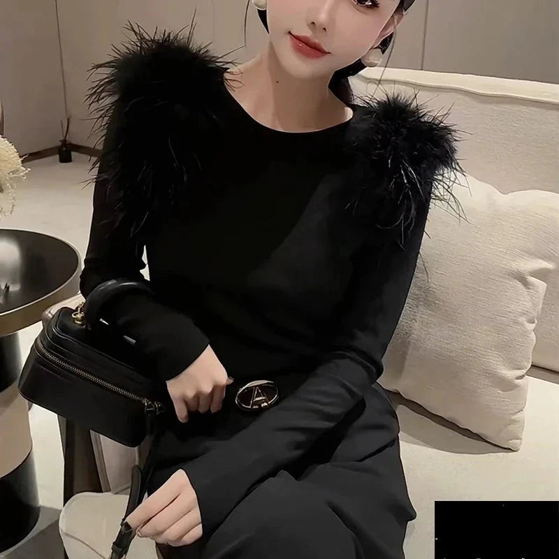 Elegant Black Sequin Shirt – Glamorous Sparkling Top for Parties and Night Outs