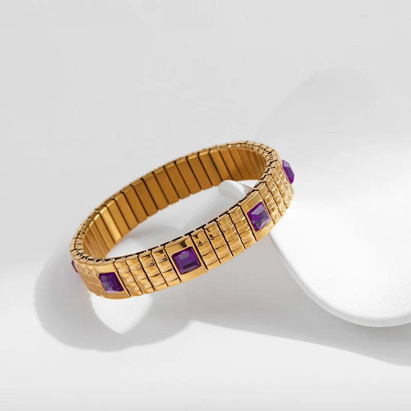 Elegant Pearl Elastic Bracelet for Women