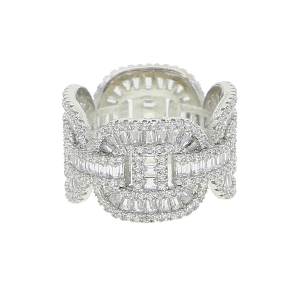 CZ Eternity Band Ring – Sparkling Cubic Zirconia Wedding & Engagement Ring