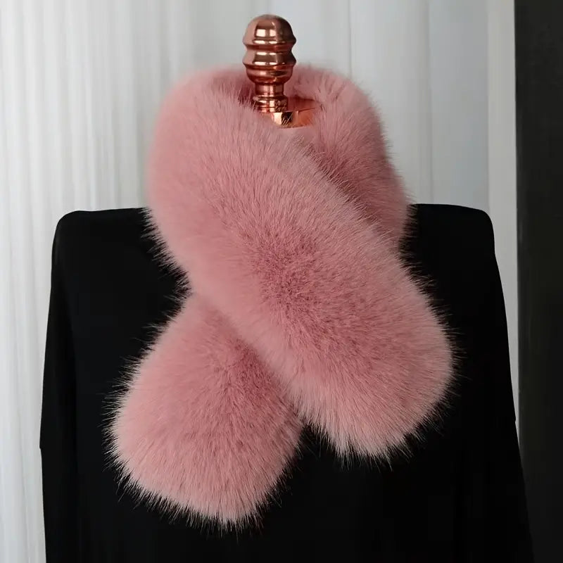 Warm Faux Fur Scarf