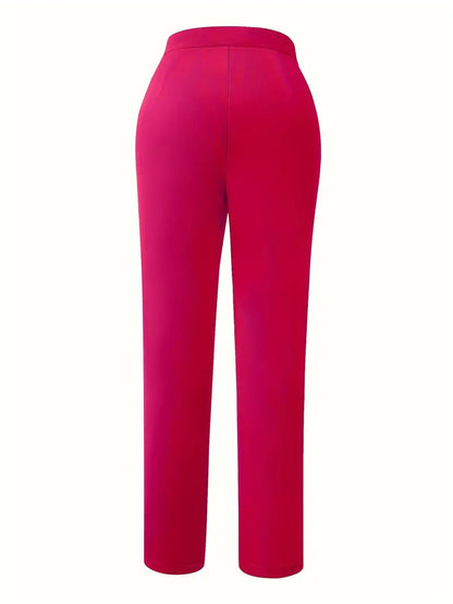 Elegant Straight Pants for Women