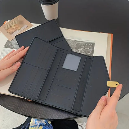 Stylish Leopard Print Wallet – Trendy Women’s Compact Purse with Card Slots