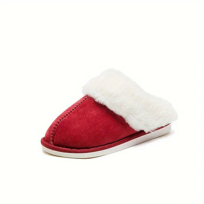Men’s Plush Cozy Slippers - Fluffy Soft Indoor Winter Shoes with Anti-Skid Sole
