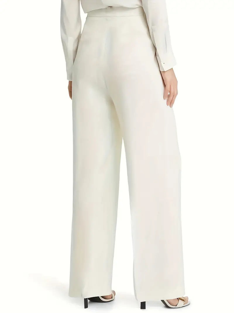 High-Waist Wide-Leg Trousers for Women