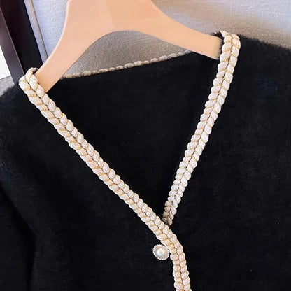 Elegant V-Neck Cardigan for Women