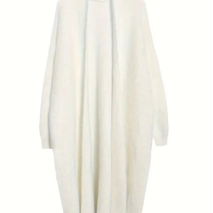 V-Neck Faux Mink Cardigan