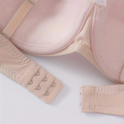 6-Pack Strapless Push-Up Bras - High-Support Underwire Lingerie with Non-Removable Padding for Women