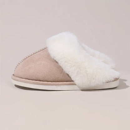 Men’s Plush Cozy Slippers - Fluffy Soft Indoor Winter Shoes with Anti-Skid Sole