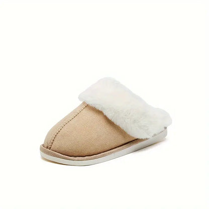 Men’s Plush Cozy Slippers - Fluffy Soft Indoor Winter Shoes with Anti-Skid Sole