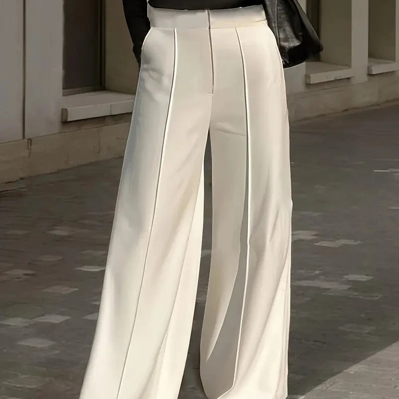 High-Waist Wide-Leg Trousers for Women