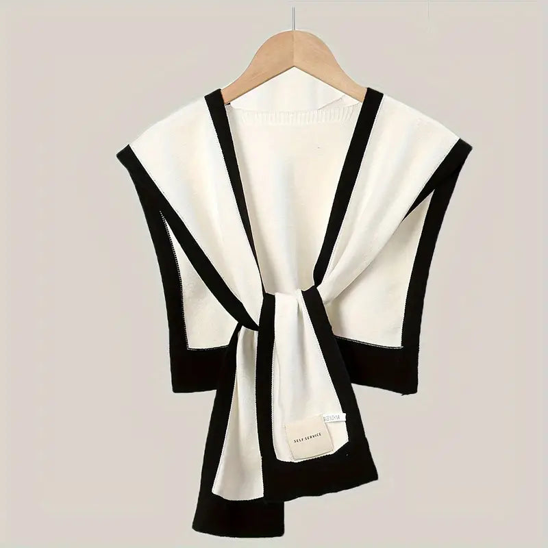 Elegant Knit Shawl – Breathable Warm Wrap