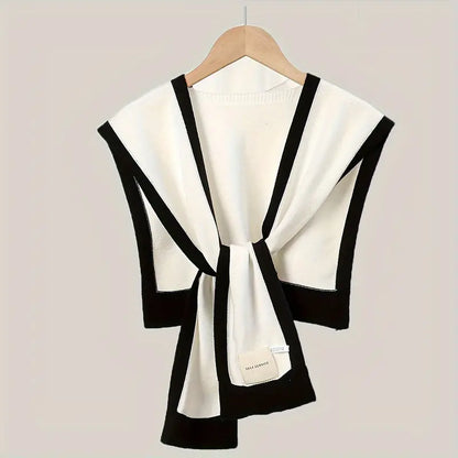 Elegant Knit Shawl – Breathable Warm Wrap