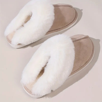 Men’s Plush Cozy Slippers - Fluffy Soft Indoor Winter Shoes with Anti-Skid Sole