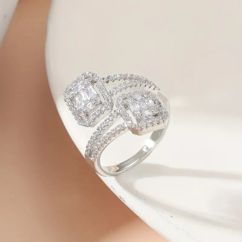 Gold Plated Wrap Ring – Elegant Adjustable Jewelry