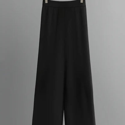 Women’s Thousand-Bird Print Top and Pants Elegant Suit - Stylish and Sophisticated Outfit