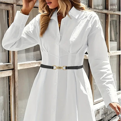 3pcs/4pcs Slim Waist Belts Set - Versatile Elastic Decorative Belts in Black, White, Camel, and Multi-color for Women