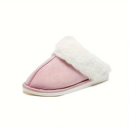 Men’s Plush Cozy Slippers - Fluffy Soft Indoor Winter Shoes with Anti-Skid Sole