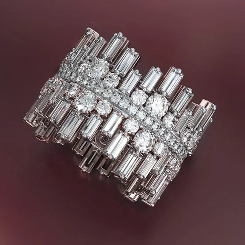 Gorgeous Zirconia Ring – Elegant Sparkling Jewelry