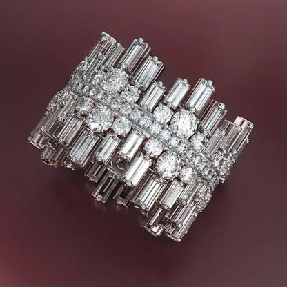 Gorgeous Zirconia Ring – Elegant Sparkling Jewelry