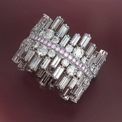 Gorgeous Zirconia Ring – Elegant Sparkling Jewelry