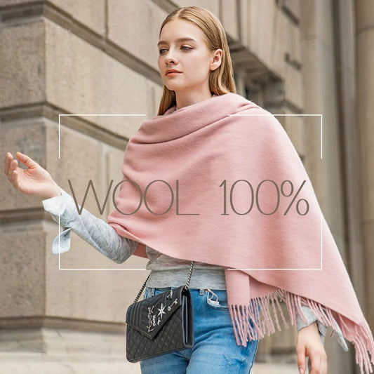 Wool Winter Shawl