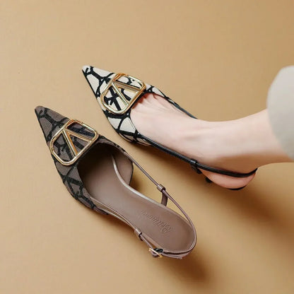Elegant Women’s French Pointed Toe Sandals for Chic Summer Style