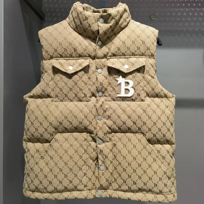 Embroidered Warm Vest for Women