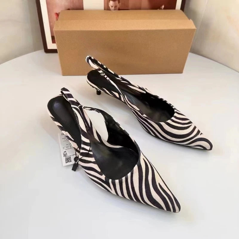 Stylish Mid-Heel Sandals