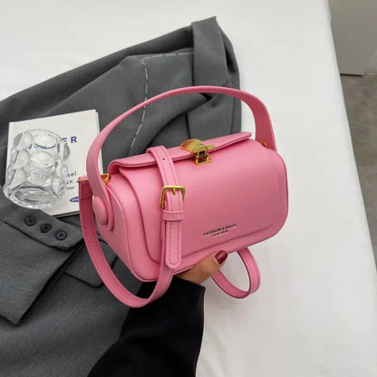 Black Leather Shoulder Bag - Elegant and Practical Women’s Leather Handbag for Everyday Use