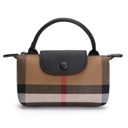 Trendy Women's Checkered Crossbody Bag - Stylish Plaid Shoulder Purse for Everyday Use