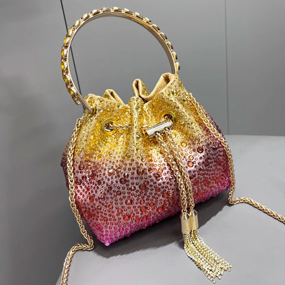 Rhinestone Clutch Bag for Women