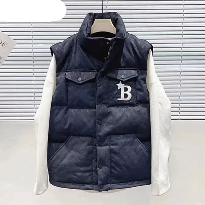 Embroidered Warm Vest for Women