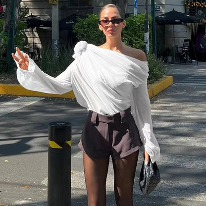 Sexy Floral Mesh Top for Women