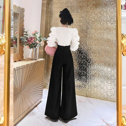 High Waist Wide Leg Pants for Women