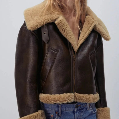 Winter Moto Biker Jacket