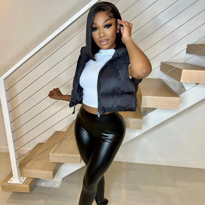 Women's Quilted Sleeveless Vest