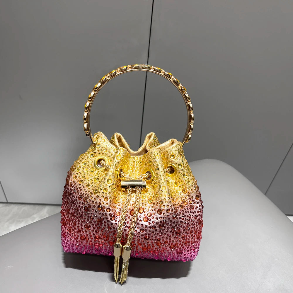 Rhinestone Clutch Bag for Women