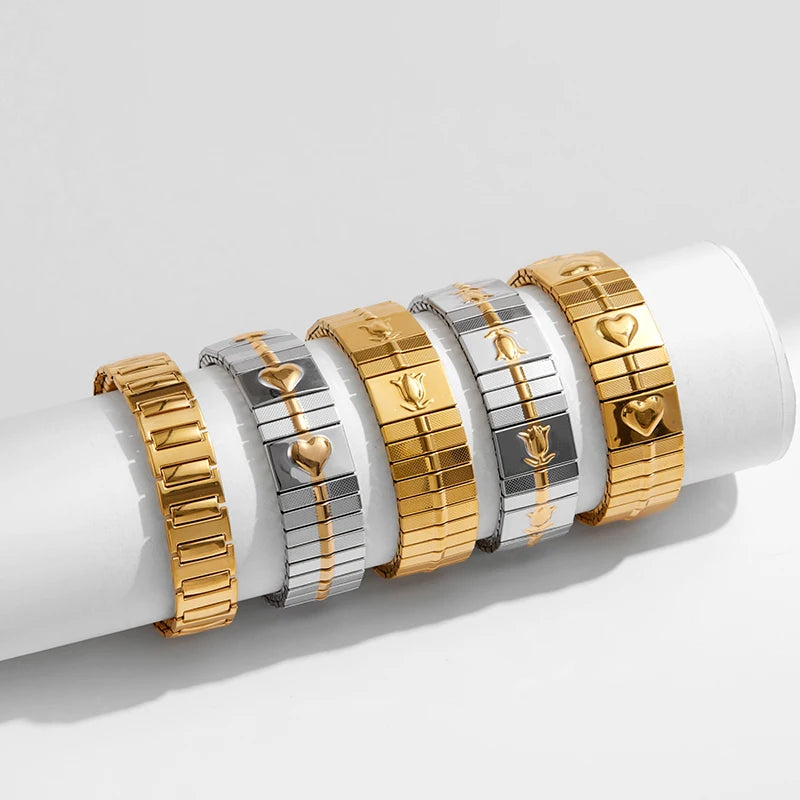 Elegant Pearl Elastic Bracelet for Women