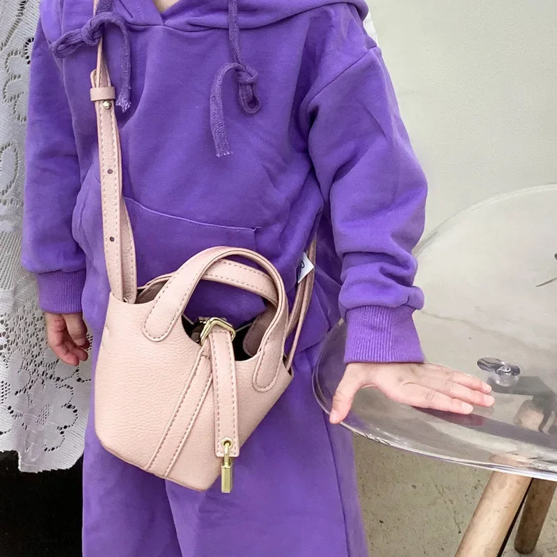Children's PU Messenger Bag – Trendy and Durable Bag for Kids