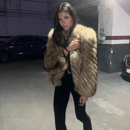 Women's Faux Fur Jacket