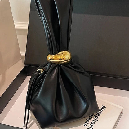 Personalized Leather Clutch Bag for Women